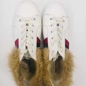 Steve Madden Sneakers With Fur Rim